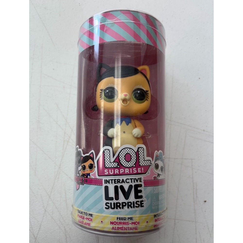 LOL Surprise Interactive Live Surprise Pet 60+ Realistic Sounds. NEW